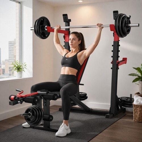 900lbs weight bench set - 1,