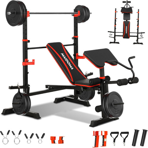 Maidoma foldable weight bench - weight,